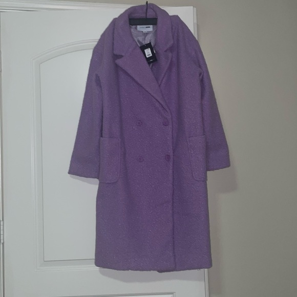 FASHIONNOVA OVERSIZED COAT - Picture 1 of 3